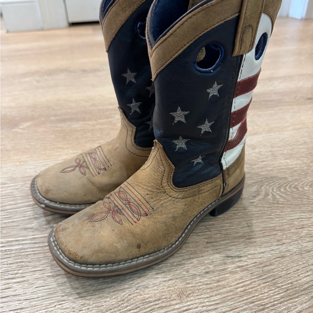 Kids Cody James Boots - flag